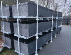 Transport stativ til køreplader 2000x1000mm