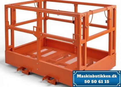 Arbejdskurv til truck og teleskoplæsser max 900kg. belastning