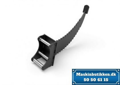 HARDDOX Grubbetand 80cm med rodsav S40/S30-150 Kombi Beslag