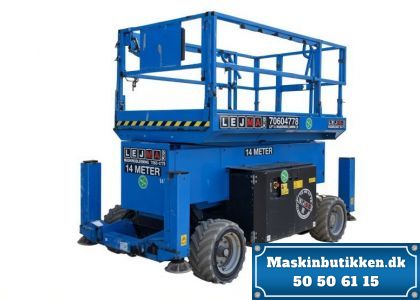 Genie GS4069DC 14 meter batteri saxlift  