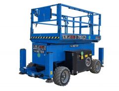 Genie GS4069DC 14 meter batteri saxlift  