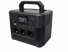 Bærbar Batteri strømforsyning 1200W / 800Wh / 230V / 12V / 5V