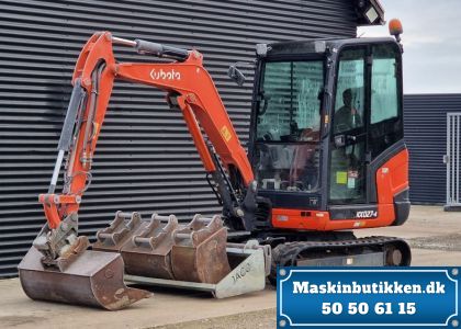 Kubota KX27-4 Minigraver med Compact tilt