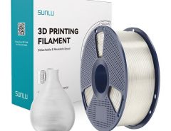 3D Filament PETG Transparent Sunlu 1 kg.