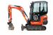 Minigraver Kubota KX19-4 med Compact tilt årgang 2024
