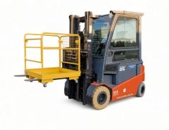 Arbejdskurv til gaffeltruck max 600kg. foldbar