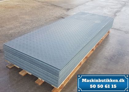 40 stk. Plastplade med struktur 3000x1100x10mm