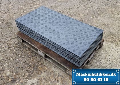 30 stk. Plastkøreplade 1200x600x6mm sort