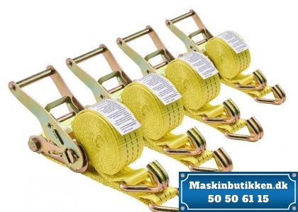 Båndstrammer 4 stk. 4cm / 300cm 1500kg