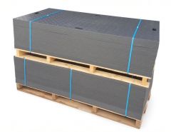 10 stk. Plastkøreplade 2000x1000x15mm