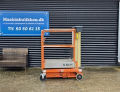 JLG Nano 830P skubbe Søjlelift 4,5 meter