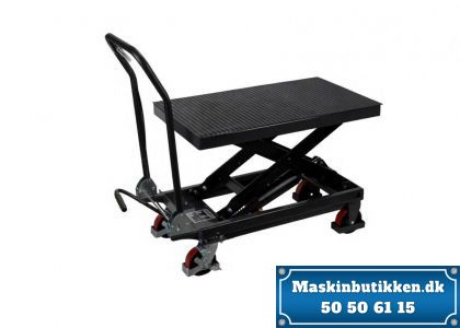 Hydraulisk løftevogn max 500kg. 